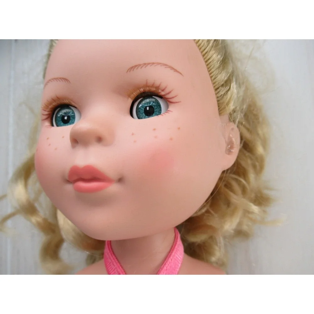 Cititoy My Life doll blond hair blue open close eyes blue  bikini swim suit 2016
